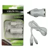 VOLTE-TEL MICRO USB(ΦΟΡΤΙΣΗΣ-DATA VCD01+ΦΟΡΤΙΣΤΗΣ ΑΥΤΟΚΙΝΗΤΟΥ VCU09 1200mA 6W) WHITE