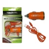 VOLTE-TEL LIGHTNING USB(ΦΟΡΤΙΣΗΣ-DATA VCD01+ΦΟΡΤΙΣΤΗΣ ΑΥΤΟΚΙΝΗΤΟΥ VCU09 1200mA 6W)ORANGE iOS7
