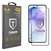 IDOL 1991 TITANIUM TEMPERED GLASS SAMSUNG A55 5G 6.6in 9H 0.25mm SEMI CURVED FULL GLUE BLACK
