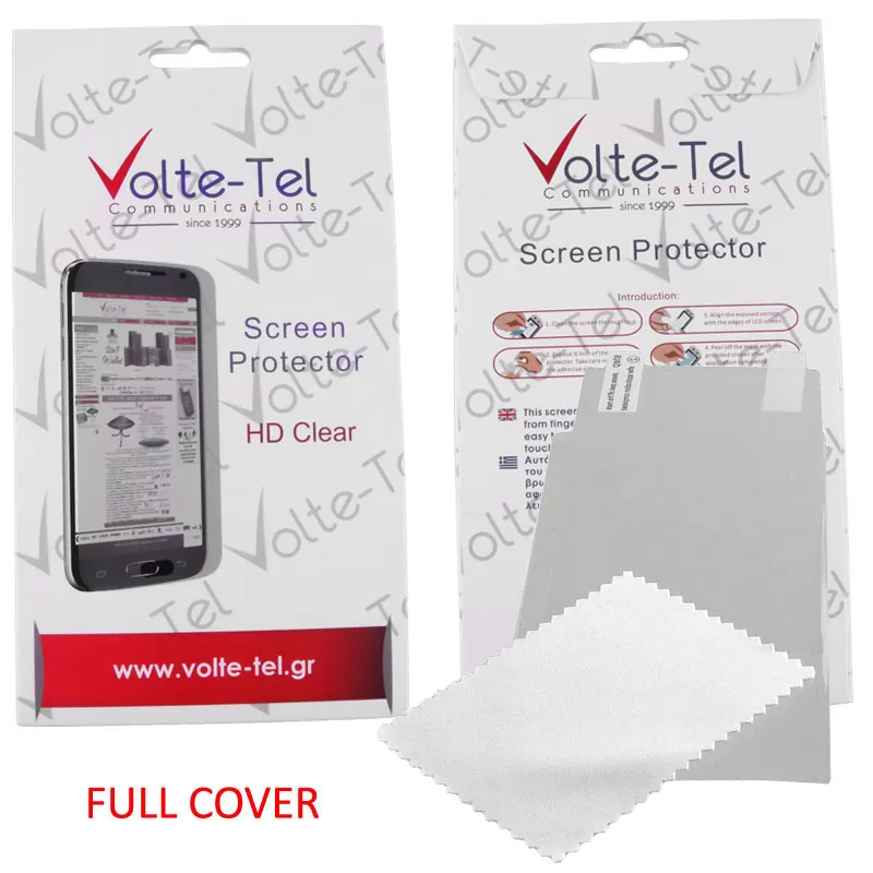 VOLTE-TEL SCREEN PROTECTOR SONY XPERIA M5 E5603/E5633 CLEAR FULL COVER
