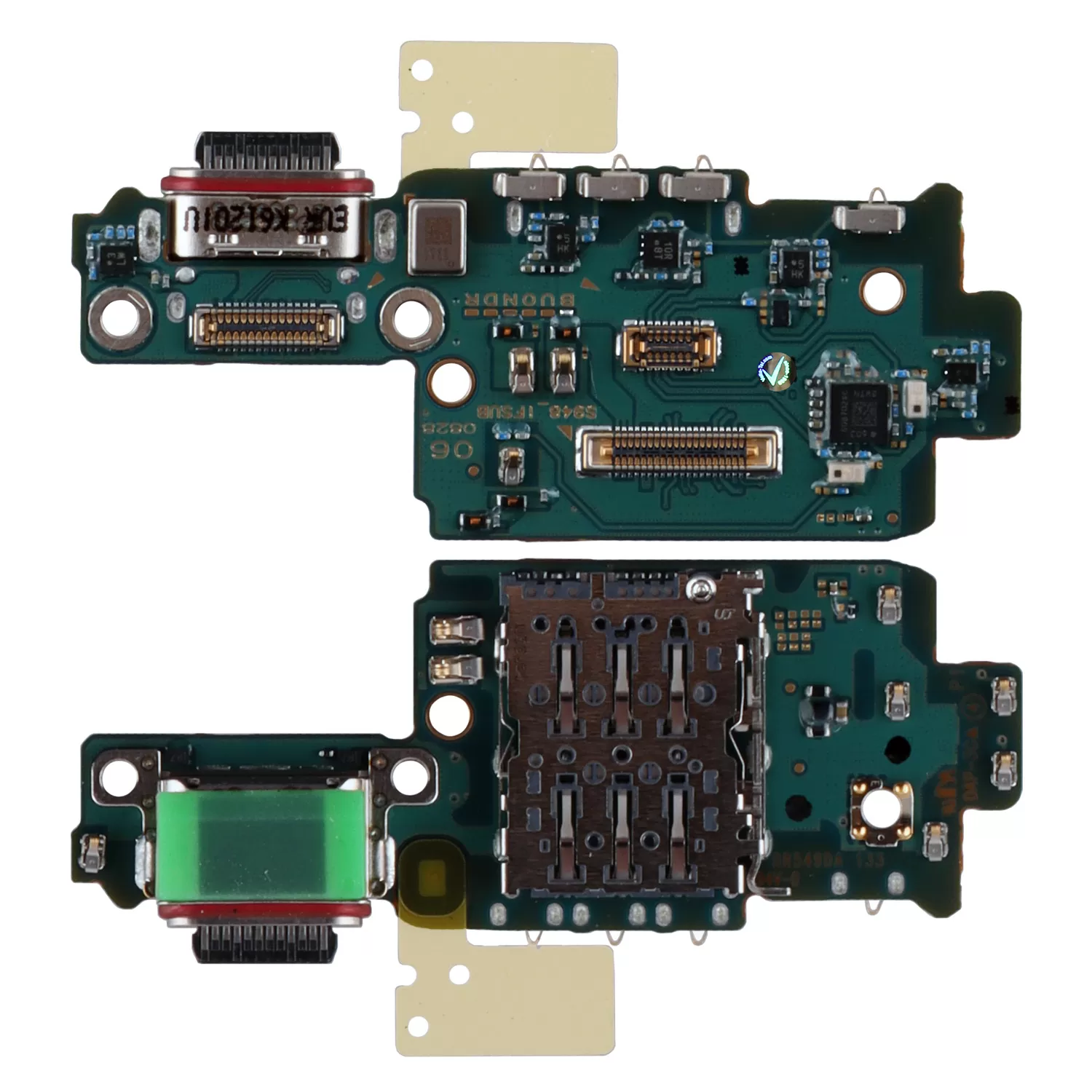 SAMSUNG S26 ULTRA 5G S948 (TYPE C) ΠΛΑΚΕΤΑ ΚΟΝΕΚΤΟΡΑ ΦΟΡΤΙΣΗΣ+AUDIO PORT+SIM READER-ΜΙΚΡΟΦΩΝΟ GH96-20819A ORIGINAL SERVICE PACK