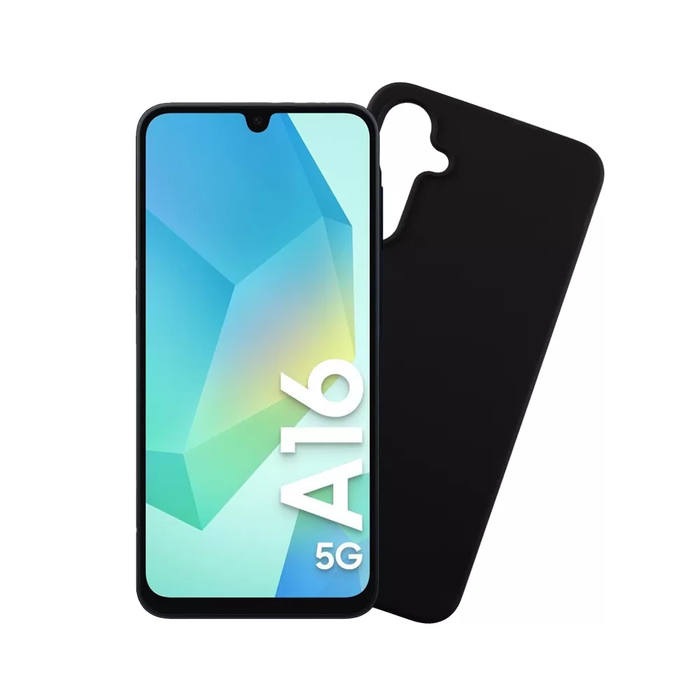 VOLTE-TEL SILICON TPU ΘΗΚΗ SAMSUNG A16 4G A165/A16 5G A166 6.7in  CAMERA GUARD BLACK