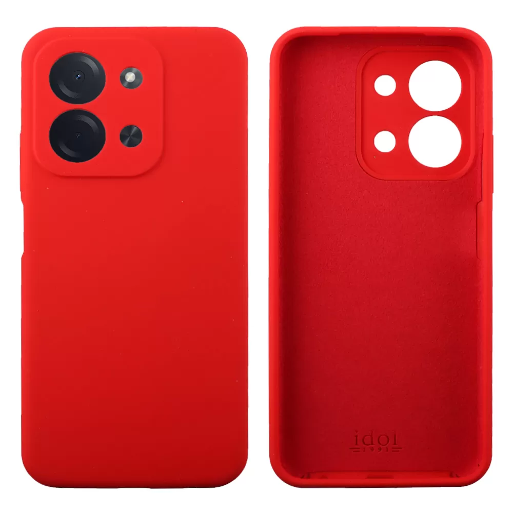 IDOL 1991 VELVET ELITE TPU ΘΗΚΗ XIAOMI POCO C85 4G/ REDMI 15C 4G 6.9in  4 SIDE FULL CAMERA PROTECTION RED