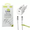 LIME TYPE C MINI GAN PD 3.0 SUPER FAST TRAVEL LGC25W 5V 4.0A/ 9V 2.77A 25W+ BRAIDED ΦΟΡΤΙΣΗΣ-DATA LBCL01 TYPE C TO LIGHTNING 30