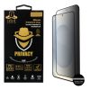 IDOL 1991 PRIVACY ANTISPY TEMPERED GLASS SAMSUNG S25 PLUS 5G 6.7in 9H 0.2mm 3D SEMI CURVED EDGE GLUE FINGER UNLOCK BLACK