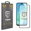 IDOL 1991 TITANIUM TEMPERED GLASS SAMSUNG A16 4G A165/A16 5G A166 6.7in 9H 0.25mm  SEMI CURVED FULL GLUE BLACK
