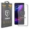 IDOL 1991 TITANIUM TEMPERED GLASS NOVA 5G PRO 6.6in 9H 0.25mm  SEMI CURVED FULL GLUE BLACK