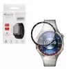 VOLTE-TEL PLEXI TEMPERED GLASS HUAWEI WATCH GT 6 PRO 46mm 3D EDGE 1.47in 0.30mm FULL GLUE FULL COVER BLACK