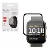 VOLTE-TEL PLEXI TEMPERED GLASS GARMIN VENU X1 46mm 3D EDGE 2.0in 0.30mm FULL GLUE FULL COVER BLACK