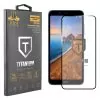 IDOL 1991 TITANIUM TEMPERED GLASS XIAOMI REDMI 7A 5.45in 9H 0.25mm  SEMI CURVED FULL GLUE BLACK