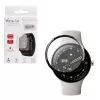 VOLTE-TEL PLEXI TEMPERED GLASS GOOGLE PIXEL WATCH 4 45mm 3D EDGE 1.4in 0.30mm FULL GLUE FULL COVER BLACK