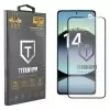 IDOL 1991 TITANIUM TEMPERED GLASS XIAOMI REDMI NOTE 14 5G 6.67in 9H 0.25mm  SEMI CURVED FULL GLUE BLACK