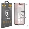 IDOL 1991 TITANIUM TEMPERED GLASS SAMSUNG S25 EDGE 5G 6.66in 9H 0.20mm  SEMI CURVED FULL GLUE ULTRA THIN BLACK