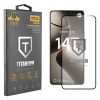 IDOL 1991 TITANIUM TEMPERED GLASS XIAOMI 14T/14T PRO 6.67in 9H 0.25mm  SEMI CURVED FULL GLUE BLACK