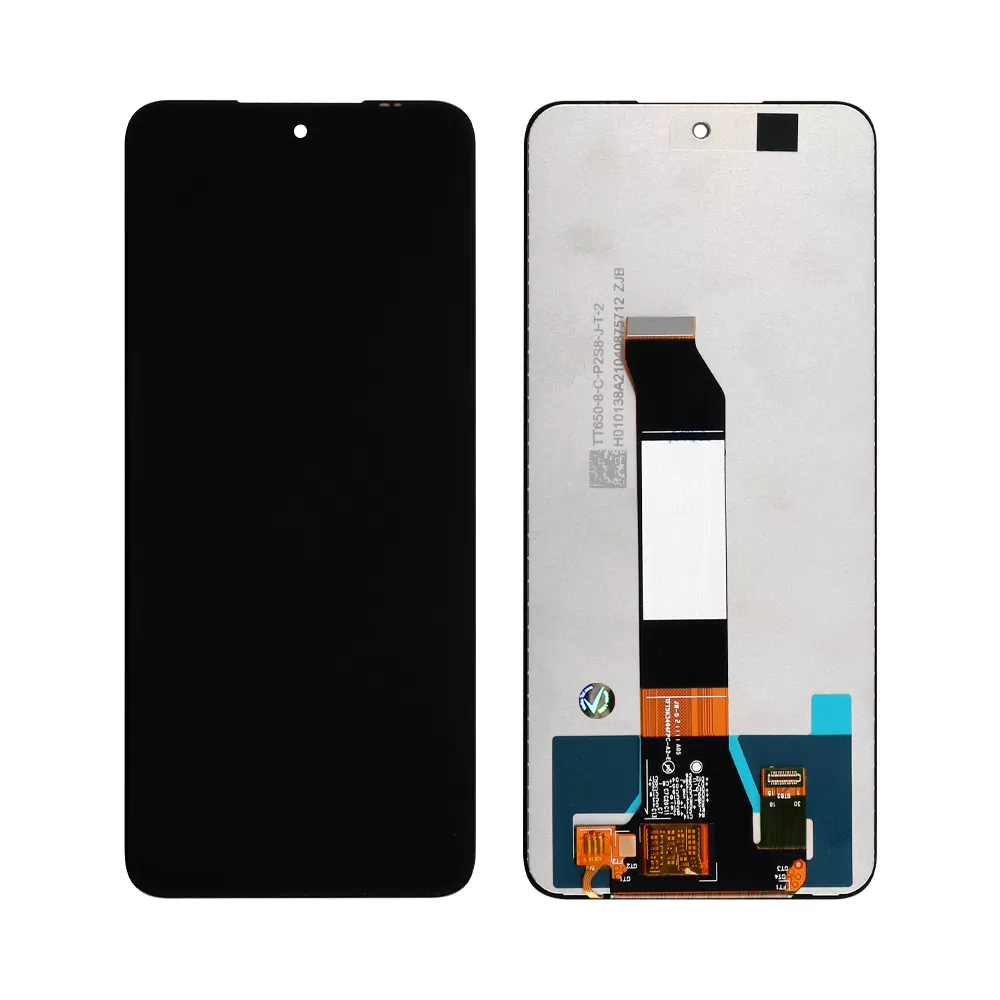 XIAOMI REDMI NOTE 10 5G/POCO M3 PRO 5G ΟΘΟΝΗ + TOUCH SCREEN + LENS BLACK 3P OR