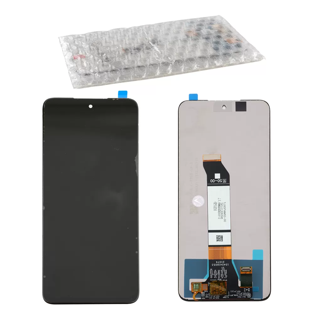XIAOMI REDMI NOTE 10 5G/POCO M3 PRO 5G ΟΘΟΝΗ + TOUCH SCREEN + LENS BLACK REF. OR