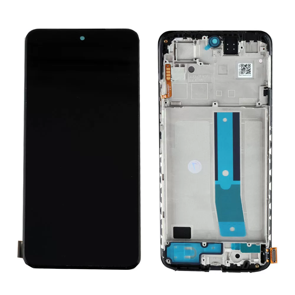 XIAOMI REDMI NOTE 11 NFC ΟΘΟΝΗ + TOUCH SCREEN + LENS +FRAME +VOLUME FLEX INCELL BLACK