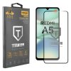 IDOL 1991 TITANIUM TEMPERED GLASS XIAOMI REDMI A5 4G 6.88in 9H 0.25mm SEMI CURVED FULL GLUE BLACK