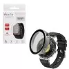 VOLTE-TEL PC EDGE COVER TEMPERED GLASS HUAWEI WATCH GT 6 41mm 1.32in 9H 0.30mm 3D FULL GLUE FULL COVER SILVER