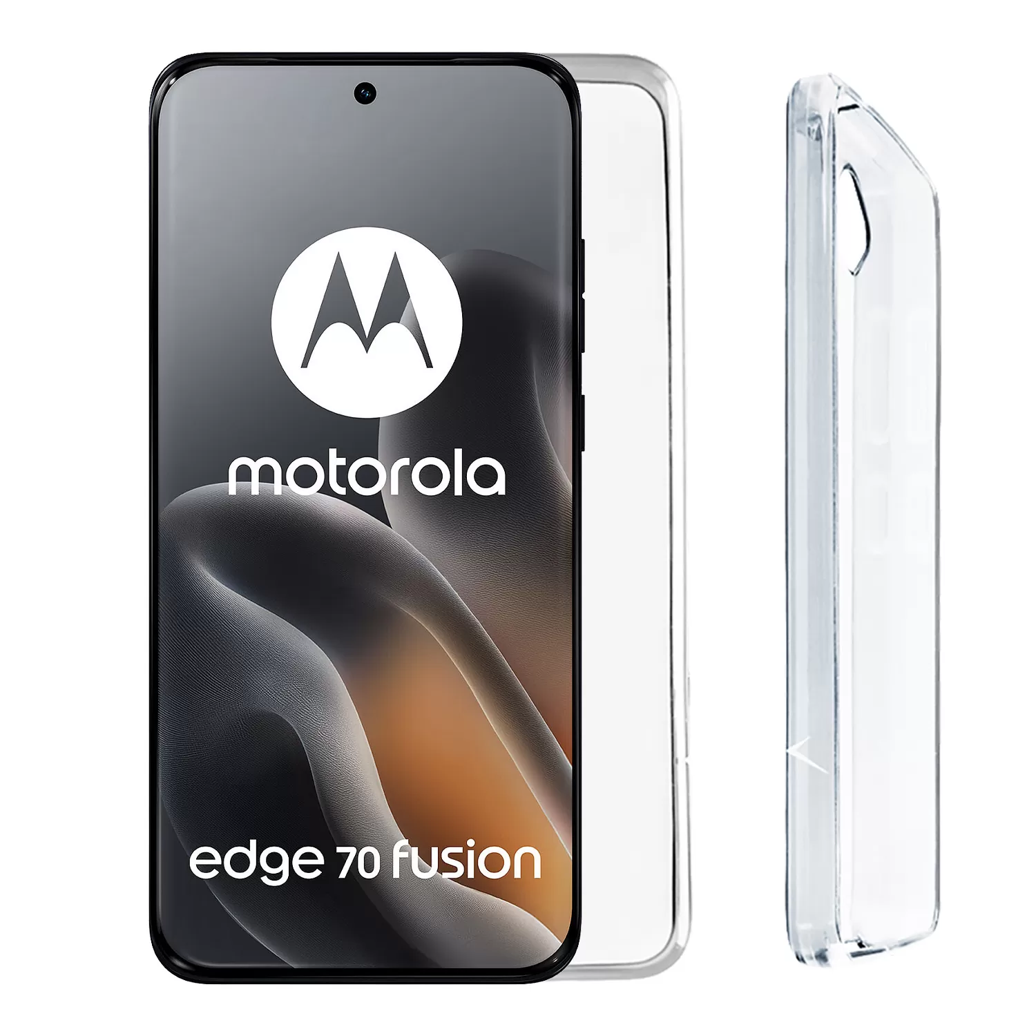 VOLTE-TEL ΘΗΚΗ MOTOROLA EDGE 70 FUSION 5G 6.78" SLIMCOLOR AIR TPU FULL CAMERA PROTECTION ΔΙΑΦΑΝΗ