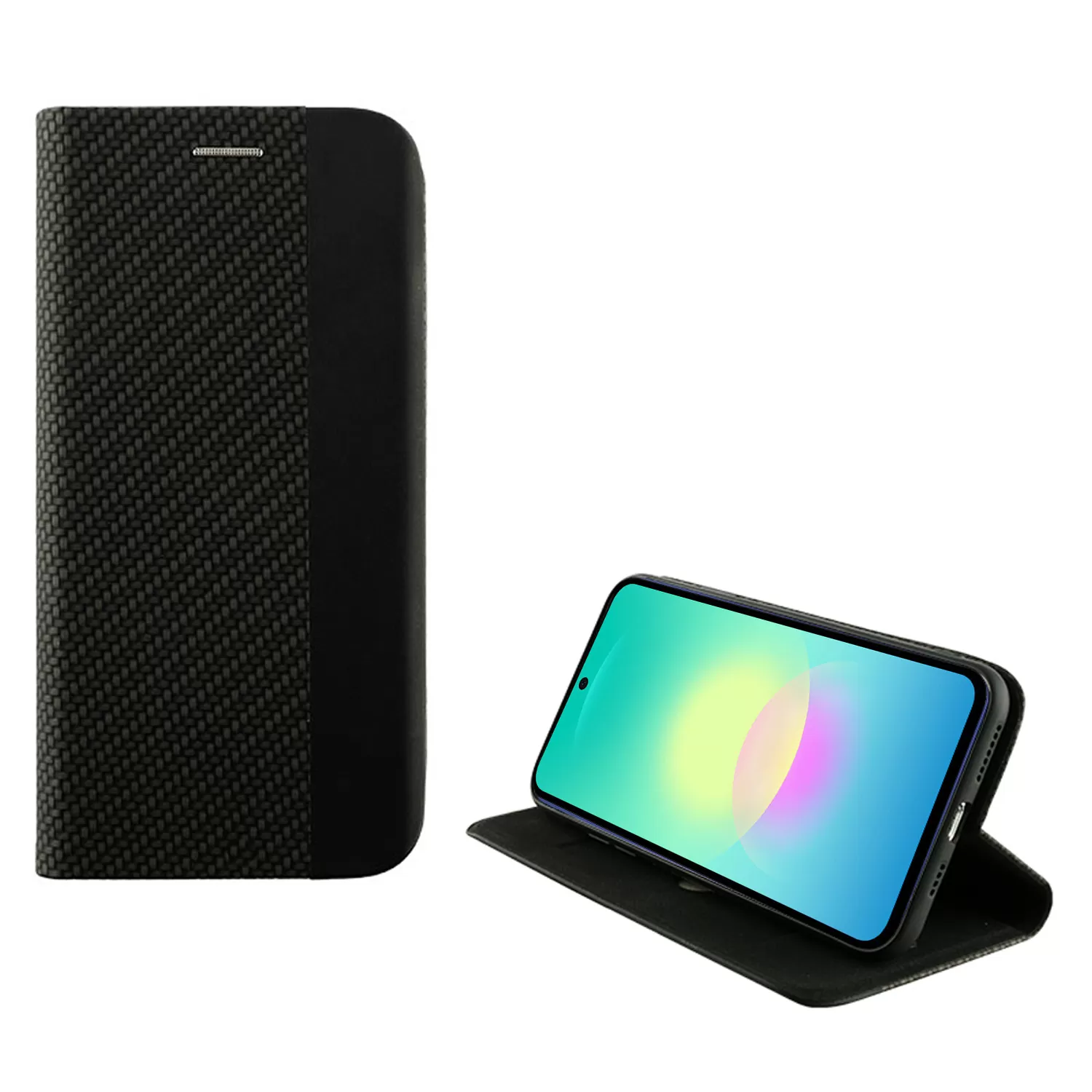 IDOL 1991 ELITE ΘΗΚΗ SAMSUNG A27 5G A276 6.7in  ANTI-RFID BOOK STAND BLACK