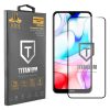 IDOL 1991 TITANIUM TEMPERED GLASS XIAOMI REDMI 8 6.22in 9H 0.25mm  SEMI CURVED FULL GLUE BLACK