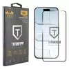 IDOL 1991 TITANIUM TEMPERED GLASS IPHONE 17 AIR 6.5in 9H 0.25mm  SEMI CURVED FULL GLUE BLACK