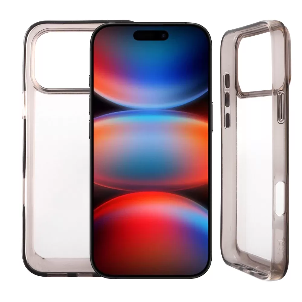 IDOL 1991 CRISTALYTE TPU ΘΗΚΗ IPHONE 17 PRO 6.3in CAMERA GUARD ΔΙΑΦΑΝΗ ΓΚΡΙ