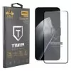 IDOL 1991 TITANIUM TEMPERED GLASS XIAOMI 15T PRO 5G 6.83in 9H 0.25mm  SEMI CURVED FINGER UNLOCK FULL GLUE BLACK