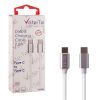 VOLTE-TEL USB-C TYPE C->TYPE C ALUMINIUM 3.5A ΦΟΡΤΙΣΗΣ-DATA 1.2m VCD06 WHITE