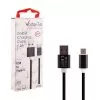 VOLTE-TEL TYPE C->USB 2.0 ALUMINIUM 2.5A ΦΟΡΤΙΣΗΣ-DATA 1.2m VCD06 BLACK