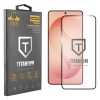 IDOL 1991 TITANIUM TEMPERED GLASS SAMSUNG S26 EDGE 5G 6.66in 9H 0.20mm  SEMI CURVED FINGER UNLOCK FULL GLUE BLACK