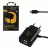 TRAVEL NSP TN228 DUAL USB ΜΕ ΕΝΣΩΜΑΤΩΜΕΝΟ ΚΑΛΩΔΙΟ TYPE C 2.8A 14W BLACK OR