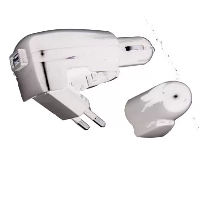 VOLTE-TEL USB DUO TRAVEL-ΦΟΡΤΙΣΤΗΣ ΑΥΤΟΚΙΝΗΤΟΥ 1500mA 7.5W WHITE VTDU2