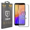 IDOL 1991 TITANIUM TEMPERED GLASS HUAWEI Y5P 5.45in 9H 0.25mm SEMI CURVED FULL GLUE BLACK