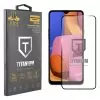 IDOL 1991 TITANIUM TEMPERED GLASS SAMSUNG A20s 2019 A207 6.5in 9H 0.25mm SEMI CURVED FULL GLUE BLACK