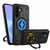 IDOL 1991 ARMOR TPU ΘΗΚΗ SAMSUNG A57 5G 6.7in HYPER MAGSAFE STAND CAMERA GUARD BLACK