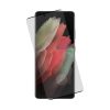 IDOL 1991 TEMPERED GLASS SAMSUNG S21 ULTRA 5G G998 6.8in 9H 0.25mm 3D EDGE GLUE SEMI CURVED FINGER UNLOCK BLACK