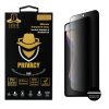 IDOL 1991 PRIVACY ANTISPY TEMPERED GLASS XIAOMI REDMI NOTE 11 PRO/PRO PLUS 6.67in 9H 0.25mm SEMI CURVED FULL GLUE BLACK