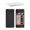SAMSUNG A13 4G A135 ΟΘΟΝΗ PLS + TOUCH SCREEN + LENS + FRAME GH82-28508A BLACK ORIGINAL SERVICE PACK