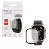 VOLTE-TEL TEMPERED GLASS APPLE WATCH ULTRA/ULTRA 2 49mm 1.92in 9H 0.30mm TWO COLOR FULL GLUE FULL COVER SILVER-BLACK