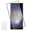 IDOL 1991 GLAMOUR TEMPERED GLASS SAMSUNG S23 ULTRA 5G S918 6.8in9H 0.30mm FULL COVER 3D FULL GLUE FINGER UNLOCK BLACK+SQUEEZYCAR