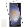 IDOL 1991 GLAMOUR TEMPERED GLASS SAMSUNG S23 ULTRA 5G S918 6.8in9H 0.30mm FULL COVER 3D FULL GLUE FINGER UNLOCK BLACK+SQUEEZYCAR