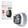 VOLTE-TEL PC EDGE COVER TEMPERED GLASS APPLE WATCH 10/ WATCH 11 42mm 1.77in 9H 0.30mm WITH KEY 3D FULL GLUE FULL COVER MIDNIGHT