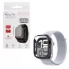 VOLTE-TEL PC EDGE COVER TEMPERED GLASS APPLE WATCH 10/ WATCH 11 42mm 1.77in 9H 0.30mm WITH KEY 3D FULL GLUE FULL COVER MIDNIGHT