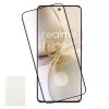 IDOL 1991 GLAMOUR TEMPERED GLASS REALME 14 PRO PLUS 5G 6.83in 9H 0.30mm FULL COVER 3D FULL GLUE FINGER UNLOCK BLACK+SQUEEZY CARD