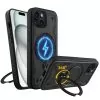 IDOL 1991 ARMOR TPU ΘΗΚΗ IPHONE 15 6.1in HYPER MAGSAFE STAND CAMERA GUARD BLACK