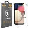 IDOL 1991 TITANIUM TEMPERED GLASS SAMSUNG A02s A025 6.5in 9H 0.25mm SEMI CURVED FULL GLUE BLACK