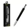 NSP ΣΤΥΛΟ 7 IN 1 METALLIC MULTI-TOOL PEN BLACK