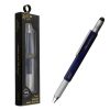 NSP ΣΤΥΛΟ 7 IN 1 METALLIC MULTI-TOOL PEN BLUE